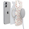 image:imageCasely iPhone 14 Plus Case  Final Rose  Red amp Pink Floral  Compatible with MagSafe  Classic Ultra Slim DesignLove Letters  Doodle Hearts