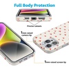 image:imageCasely iPhone 14 Plus Case  Final Rose  Red amp Pink Floral  Compatible with MagSafe  Classic Ultra Slim DesignLove Letters  Doodle Hearts