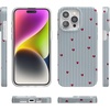 image:imageCasely iPhone 14 Plus Case  Final Rose  Red amp Pink Floral  Compatible with MagSafe  Classic Ultra Slim DesignLove Lines  Blue Stripes