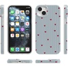 image:imageCasely iPhone 14 Plus Case  Final Rose  Red amp Pink Floral  Compatible with MagSafe  Classic Ultra Slim DesignLove Lines  Blue Stripes