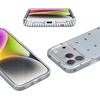 image:imageCasely iPhone 14 Plus Case  Final Rose  Red amp Pink Floral  Compatible with MagSafe  Classic Ultra Slim DesignLove Lines  Blue Stripes
