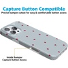 image:imageCasely iPhone 14 Plus Case  Final Rose  Red amp Pink Floral  Compatible with MagSafe  Classic Ultra Slim DesignLove Lines  Blue Stripes