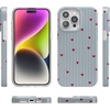 image:imageCasely iPhone 14 Plus Case  Final Rose  Red amp Pink Floral  Compatible with MagSafe  Classic Ultra Slim DesignLove Lines  Blue Stripes