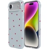 image:imageCasely iPhone 14 Plus Case  Final Rose  Red amp Pink Floral  Compatible with MagSafe  Classic Ultra Slim DesignLove Lines  Blue Stripes