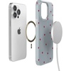 image:imageCasely iPhone 14 Plus Case  Final Rose  Red amp Pink Floral  Compatible with MagSafe  Classic Ultra Slim DesignLove Lines  Blue Stripes