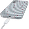 image:imageCasely iPhone 14 Plus Case  Final Rose  Red amp Pink Floral  Compatible with MagSafe  Classic Ultra Slim DesignLove Lines  Blue Stripes