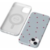 image:imageCasely iPhone 14 Plus Case  Final Rose  Red amp Pink Floral  Compatible with MagSafe  Classic Ultra Slim DesignLove Lines  Blue Stripes