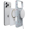 image:imageCasely iPhone 14 Plus Case  Final Rose  Red amp Pink Floral  Compatible with MagSafe  Classic Ultra Slim DesignLove Lines  Blue Stripes