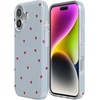 image:imageCasely iPhone 14 Plus Case  Final Rose  Red amp Pink Floral  Compatible with MagSafe  Classic Ultra Slim DesignLove Lines  Blue Stripes