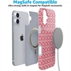 image:imageCasely iPhone 14 Plus Case  Final Rose  Red amp Pink Floral  Compatible with MagSafe  Classic Ultra Slim DesignLove Locks  Pink Hearts