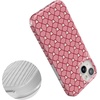 image:imageCasely iPhone 14 Plus Case  Final Rose  Red amp Pink Floral  Compatible with MagSafe  Classic Ultra Slim DesignLove Locks  Pink Hearts