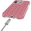 image:imageCasely iPhone 14 Plus Case  Final Rose  Red amp Pink Floral  Compatible with MagSafe  Classic Ultra Slim DesignLove Locks  Pink Hearts