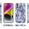 image:imageCasely iPhone 14 Plus Case  Final Rose  Red amp Pink Floral  Compatible with MagSafe  Classic Ultra Slim DesignLove Me Knot  Blue Bow