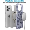 image:imageCasely iPhone 14 Plus Case  Final Rose  Red amp Pink Floral  Compatible with MagSafe  Classic Ultra Slim DesignLove Me Knot  Blue Bow