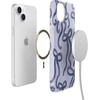 image:imageCasely iPhone 14 Plus Case  Final Rose  Red amp Pink Floral  Compatible with MagSafe  Classic Ultra Slim DesignLove Me Knot  Blue Bow