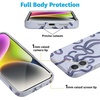 image:imageCasely iPhone 14 Plus Case  Final Rose  Red amp Pink Floral  Compatible with MagSafe  Classic Ultra Slim DesignLove Me Knot  Blue Bow
