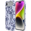 image:imageCasely iPhone 14 Plus Case  Final Rose  Red amp Pink Floral  Compatible with MagSafe  Classic Ultra Slim DesignLove Me Knot  Blue Bow