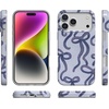 image:imageCasely iPhone 14 Plus Case  Final Rose  Red amp Pink Floral  Compatible with MagSafe  Classic Ultra Slim DesignLove Me Knot  Blue Bow