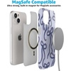 image:imageCasely iPhone 14 Plus Case  Final Rose  Red amp Pink Floral  Compatible with MagSafe  Classic Ultra Slim DesignLove Me Knot  Blue Bow