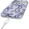 image:imageCasely iPhone 14 Plus Case  Final Rose  Red amp Pink Floral  Compatible with MagSafe  Classic Ultra Slim DesignLove Me Knot  Blue Bow