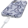 image:imageCasely iPhone 14 Plus Case  Final Rose  Red amp Pink Floral  Compatible with MagSafe  Classic Ultra Slim DesignLove Me Knot  Blue Bow