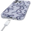 image:imageCasely iPhone 14 Plus Case  Final Rose  Red amp Pink Floral  Compatible with MagSafe  Classic Ultra Slim DesignLove Me Knot  Blue Bow