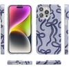 image:imageCasely iPhone 14 Plus Case  Final Rose  Red amp Pink Floral  Compatible with MagSafe  Classic Ultra Slim DesignLove Me Knot  Blue Bow