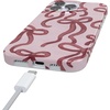 image:imageCasely iPhone 14 Plus Case  Final Rose  Red amp Pink Floral  Compatible with MagSafe  Classic Ultra Slim DesignLove Me Knot  Mauve Bow