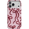 image:imageCasely iPhone 14 Plus Case  Final Rose  Red amp Pink Floral  Compatible with MagSafe  Classic Ultra Slim DesignLove Me Knot  Mauve Bow
