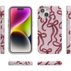 image:imageCasely iPhone 14 Plus Case  Final Rose  Red amp Pink Floral  Compatible with MagSafe  Classic Ultra Slim DesignLove Me Knot  Mauve Bow