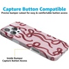 image:imageCasely iPhone 14 Plus Case  Final Rose  Red amp Pink Floral  Compatible with MagSafe  Classic Ultra Slim DesignLove Me Knot  Mauve Bow
