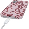 image:imageCasely iPhone 14 Plus Case  Final Rose  Red amp Pink Floral  Compatible with MagSafe  Classic Ultra Slim DesignLove Me Knot  Mauve Bow