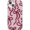 image:imageCasely iPhone 14 Plus Case  Final Rose  Red amp Pink Floral  Compatible with MagSafe  Classic Ultra Slim DesignLove Me Knot  Mauve Bow