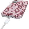 image:imageCasely iPhone 14 Plus Case  Final Rose  Red amp Pink Floral  Compatible with MagSafe  Classic Ultra Slim DesignLove Me Knot  Mauve Bow