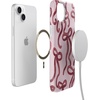 image:imageCasely iPhone 14 Plus Case  Final Rose  Red amp Pink Floral  Compatible with MagSafe  Classic Ultra Slim DesignLove Me Knot  Mauve Bow