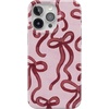 image:imageCasely iPhone 14 Plus Case  Final Rose  Red amp Pink Floral  Compatible with MagSafe  Classic Ultra Slim DesignLove Me Knot  Mauve Bow