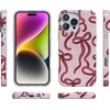 image:imageCasely iPhone 14 Plus Case  Final Rose  Red amp Pink Floral  Compatible with MagSafe  Classic Ultra Slim DesignLove Me Knot  Mauve Bow