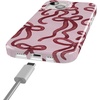 image:imageCasely iPhone 14 Plus Case  Final Rose  Red amp Pink Floral  Compatible with MagSafe  Classic Ultra Slim DesignLove Me Knot  Mauve Bow