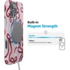 image:imageCasely iPhone 14 Plus Case  Final Rose  Red amp Pink Floral  Compatible with MagSafe  Classic Ultra Slim DesignLove Me Knot  Mauve Bow