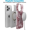 image:imageCasely iPhone 14 Plus Case  Final Rose  Red amp Pink Floral  Compatible with MagSafe  Classic Ultra Slim DesignLove Me Knot  Mauve Bow