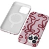 image:imageCasely iPhone 14 Plus Case  Final Rose  Red amp Pink Floral  Compatible with MagSafe  Classic Ultra Slim DesignLove Me Knot  Mauve Bow