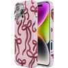 image:imageCasely iPhone 14 Plus Case  Final Rose  Red amp Pink Floral  Compatible with MagSafe  Classic Ultra Slim DesignLove Me Knot  Mauve Bow