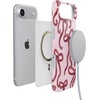 image:imageCasely iPhone 14 Plus Case  Final Rose  Red amp Pink Floral  Compatible with MagSafe  Classic Ultra Slim DesignLove Me Knot  Mauve Bow