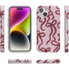 image:imageCasely iPhone 14 Plus Case  Final Rose  Red amp Pink Floral  Compatible with MagSafe  Classic Ultra Slim DesignLove Me Knot  Mauve Bow