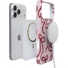 image:imageCasely iPhone 14 Plus Case  Final Rose  Red amp Pink Floral  Compatible with MagSafe  Classic Ultra Slim DesignLove Me Knot  Mauve Bow