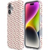 image:imageCasely iPhone 14 Plus Case  Final Rose  Red amp Pink Floral  Compatible with MagSafe  Classic Ultra Slim DesignLovebug  Mauve Hearts