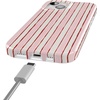 image:imageCasely iPhone 14 Plus Case  Final Rose  Red amp Pink Floral  Compatible with MagSafe  Classic Ultra Slim DesignPretty in Pastel  Blush Stripes