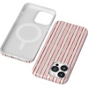 image:imageCasely iPhone 14 Plus Case  Final Rose  Red amp Pink Floral  Compatible with MagSafe  Classic Ultra Slim DesignPretty in Pastel  Blush Stripes