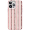 image:imageCasely iPhone 14 Plus Case  Final Rose  Red amp Pink Floral  Compatible with MagSafe  Classic Ultra Slim DesignPretty in Pastel  Blush Stripes