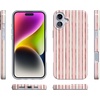image:imageCasely iPhone 14 Plus Case  Final Rose  Red amp Pink Floral  Compatible with MagSafe  Classic Ultra Slim DesignPretty in Pastel  Blush Stripes